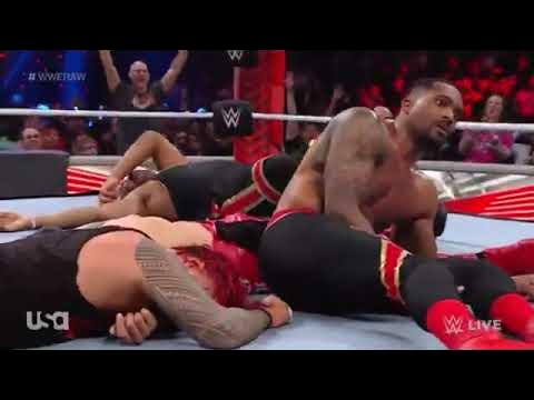 The Usos Vs Street Profits, WWE Raw, April 11 2022