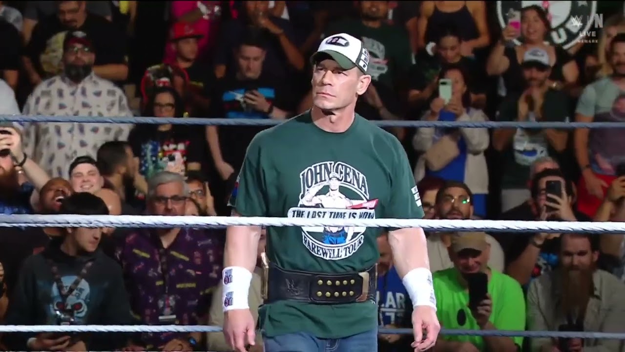 John Cena Entrance - WWE SmackDown 8/1/2025 background