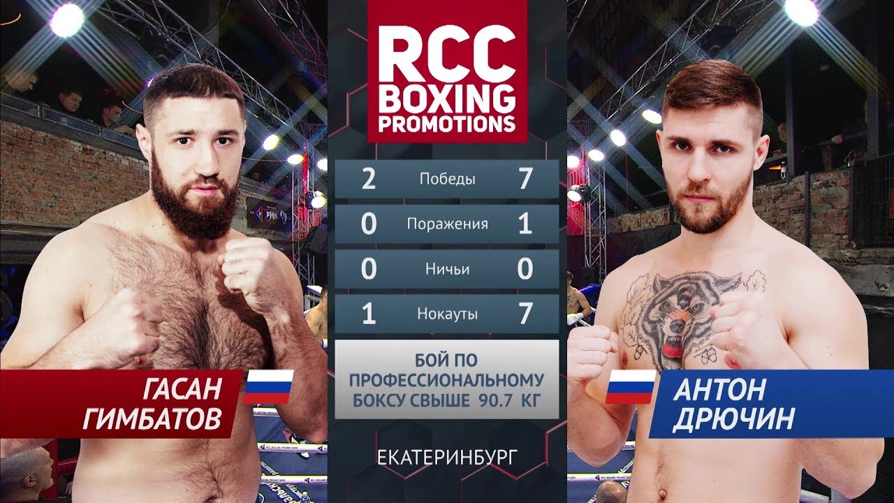 Гасан Гимбатов vs Антон Дрючин / Gasan Gimbatov vs Anton Dryuchin