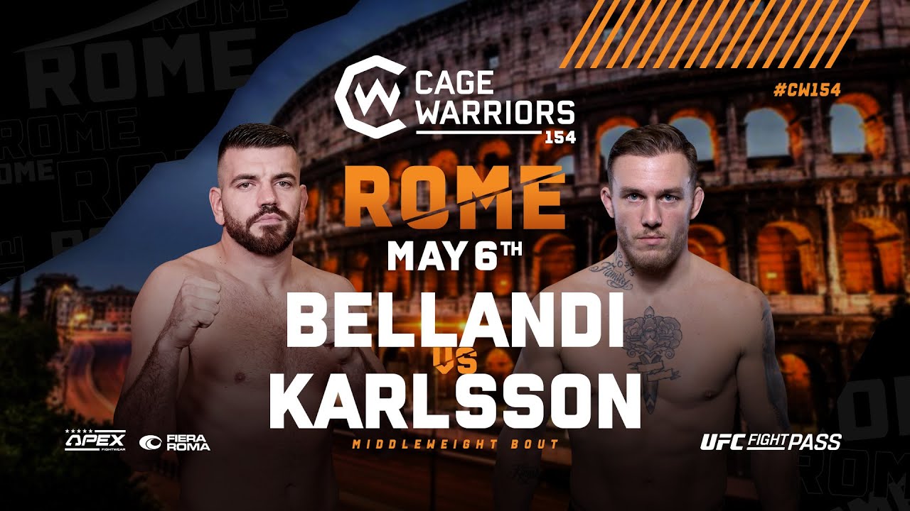 Dario Bellandi vs. Daniel Karlsson | FULL FIGHT | CW 154
