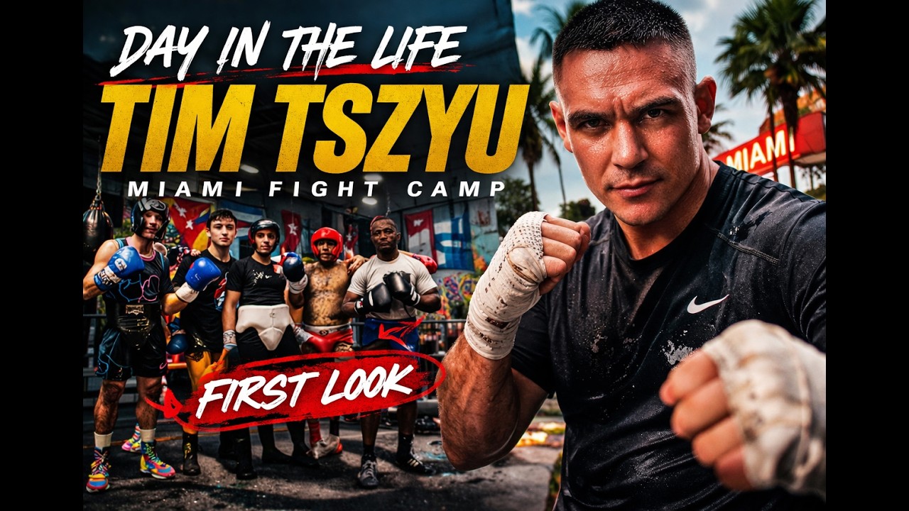 Inside Tim Tszyu’s Miami Fight Camp | First Look at His Day in the Life
