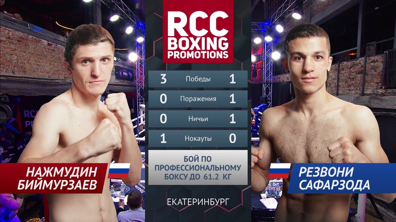 Нажмудин Биймурзаев vs Резвони Сафарзода / Nazhmudin Biymurzaev vs Rezvoni Safarzoda backdrop