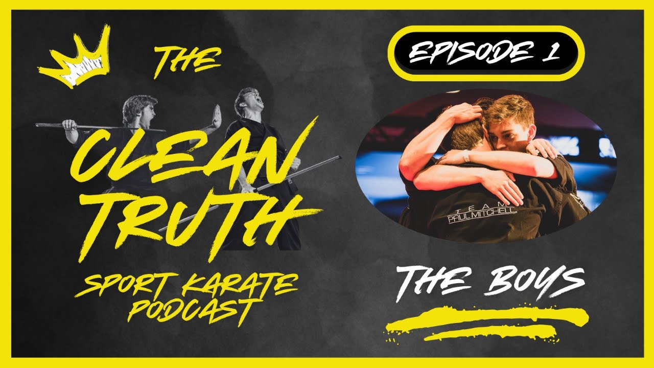 The Boys - The Clean Truth Sport Karate Podcast Episode 1 backdrop