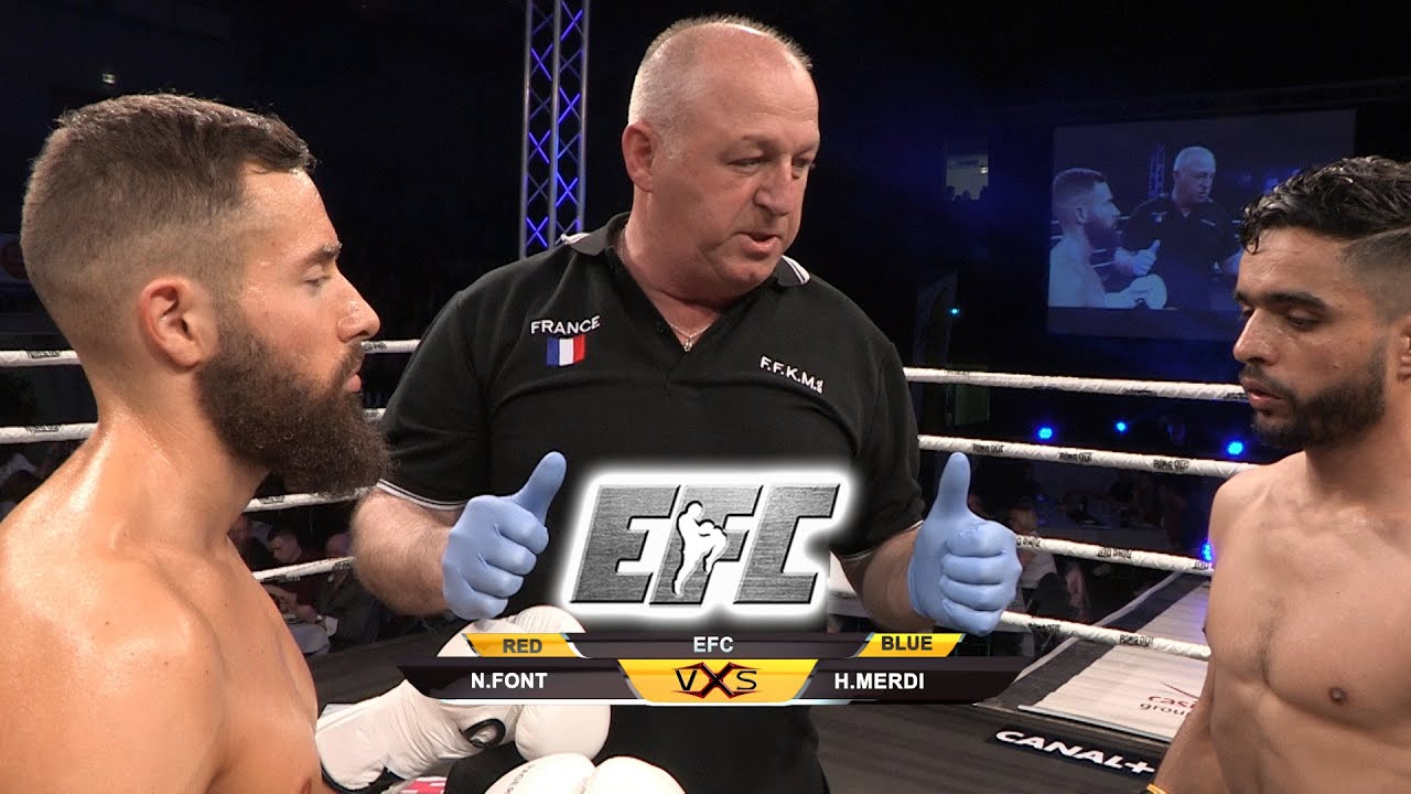 Hamza MERDI vs Nicolas FONT By #VXS #EFC #lons_le_saunier background