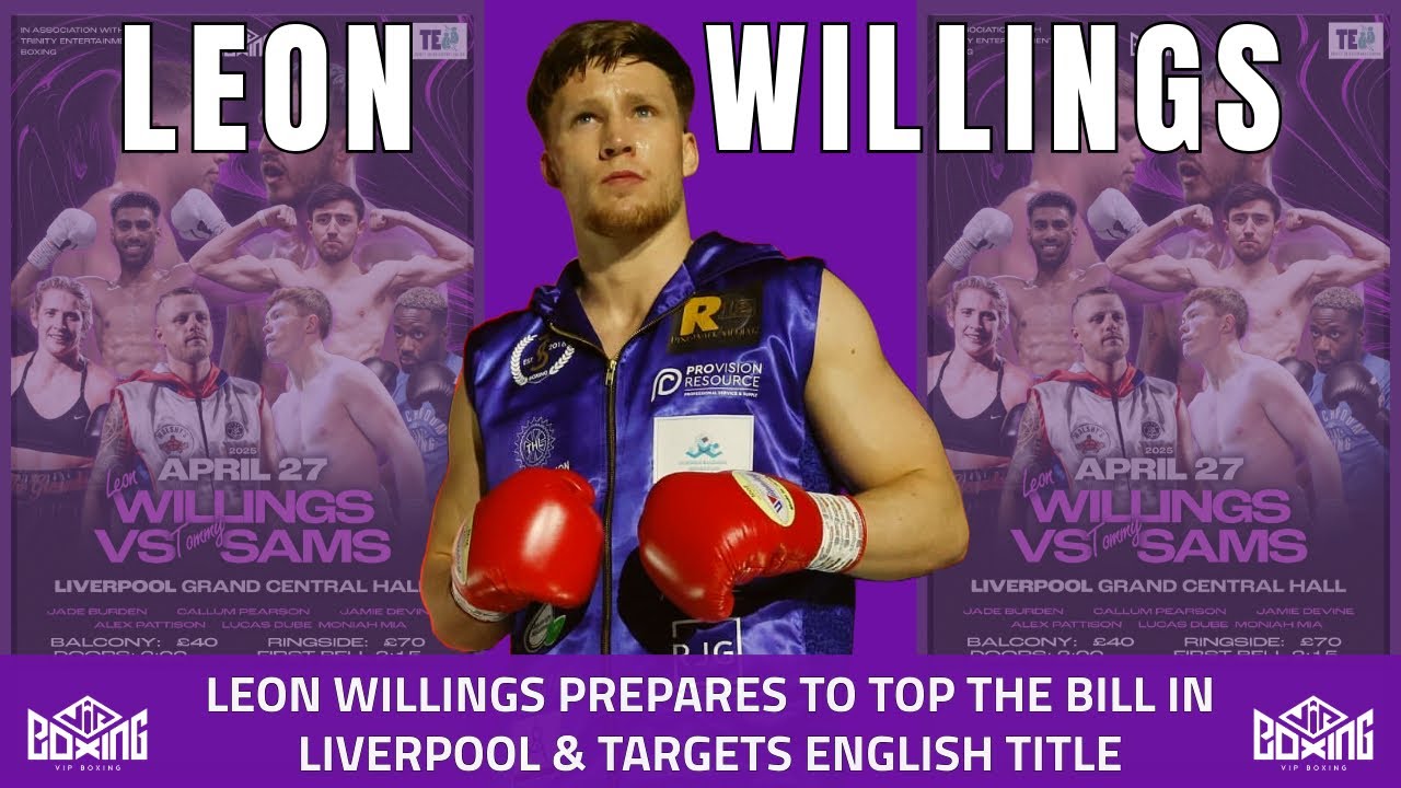 Leon Willings prepares to top the bill in Liverpool & targets English Title