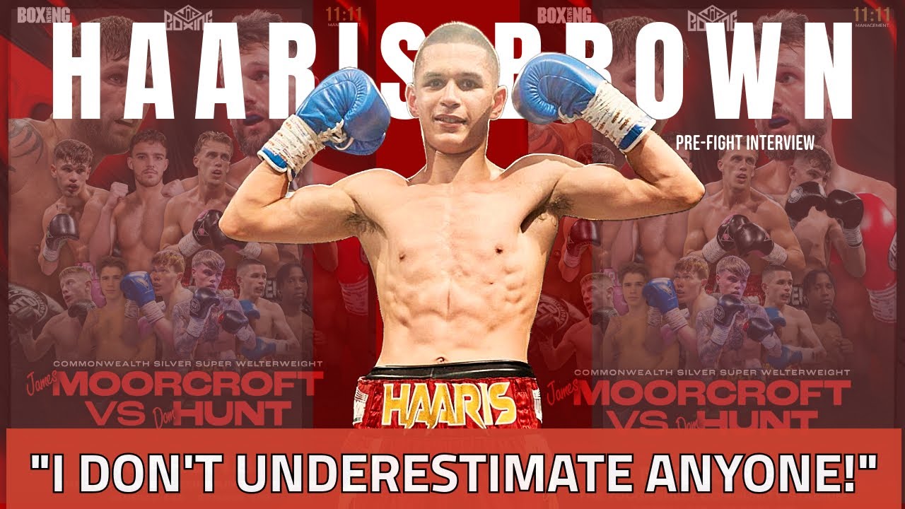 "I DON'T UNDERESTIMATE ANYONE!" | Haaris Brown | Interview background