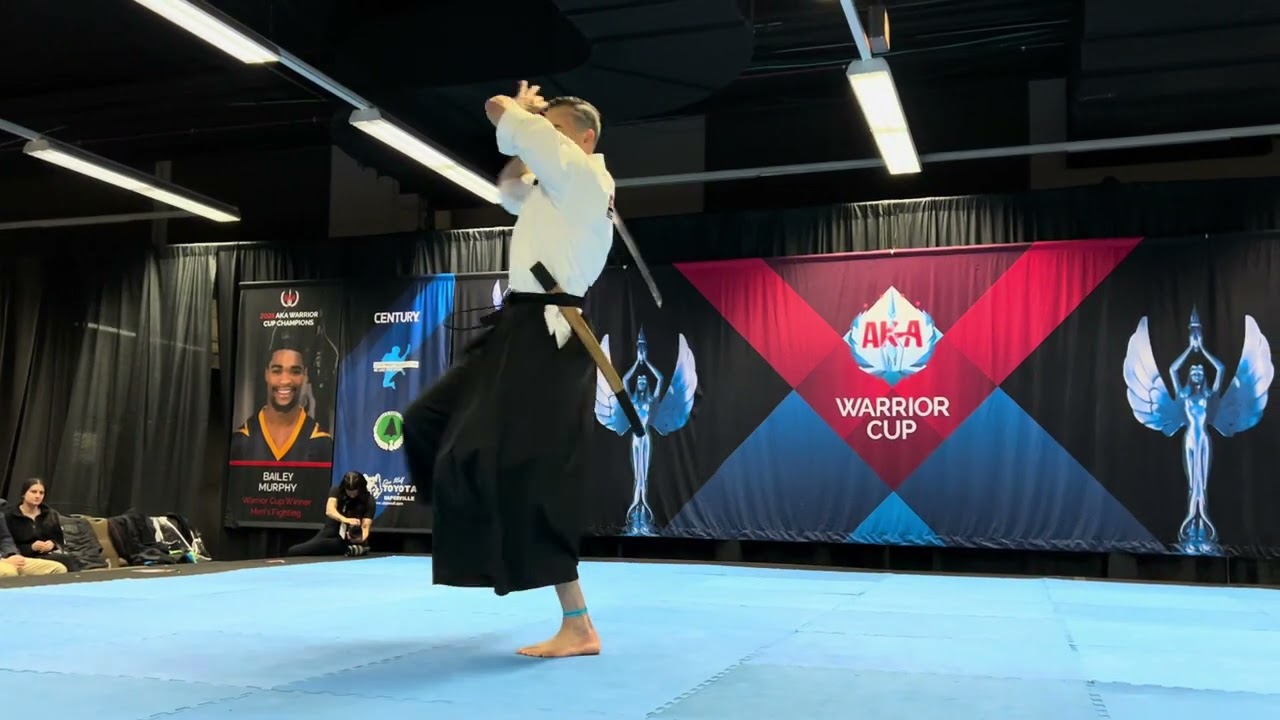 Eric Tremblay 40 & Over Men's Traditional Weapons - AKA Warrior Cup 2025 background