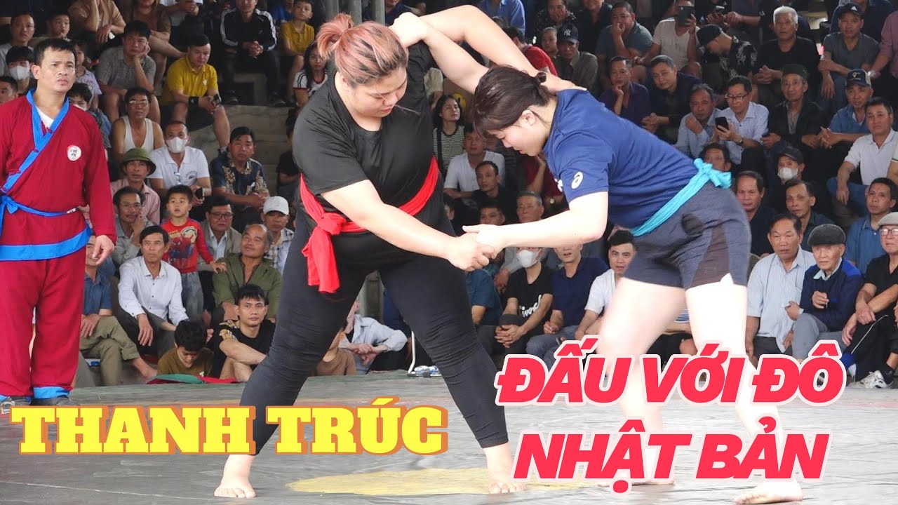 TRÚC VOI giao đấu với nữ đô người Nhật Bản