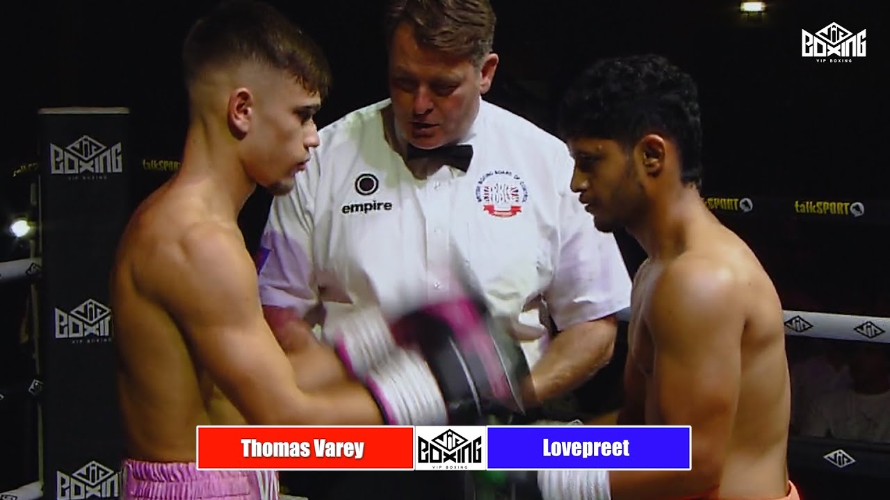 THOMAS VAREY V LOVEPREET - Blackpool Winter Gardens 7th September 2024