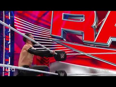 Finn Balor Vs Dolph Ziggler, WWE Raw, August 22 2022 background
