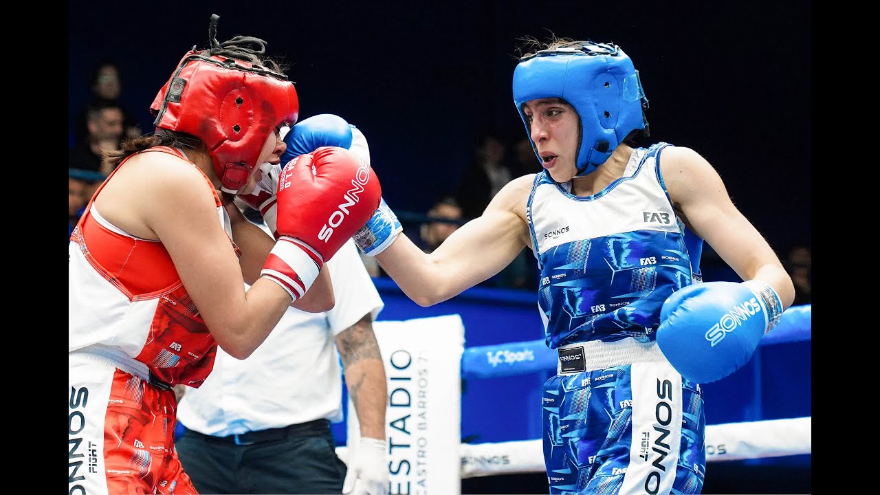 Paula Giménez vs. María Laura Moukoracel - Boxeo de Primera Promocional - TyCSports Play backdrop