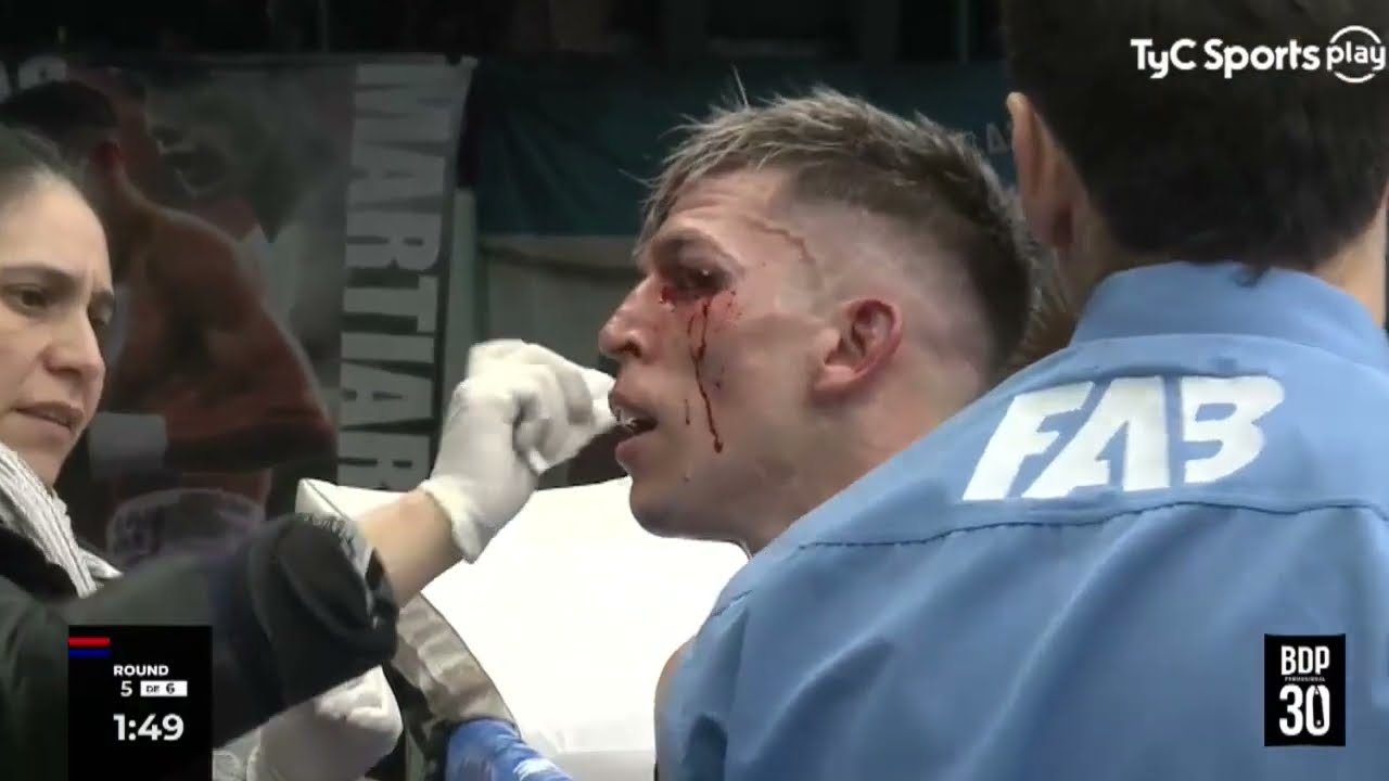 Lucas Martiarena vs. Silvio Sabattino - Boxeo de Primera Promocional - TyCSports Play background