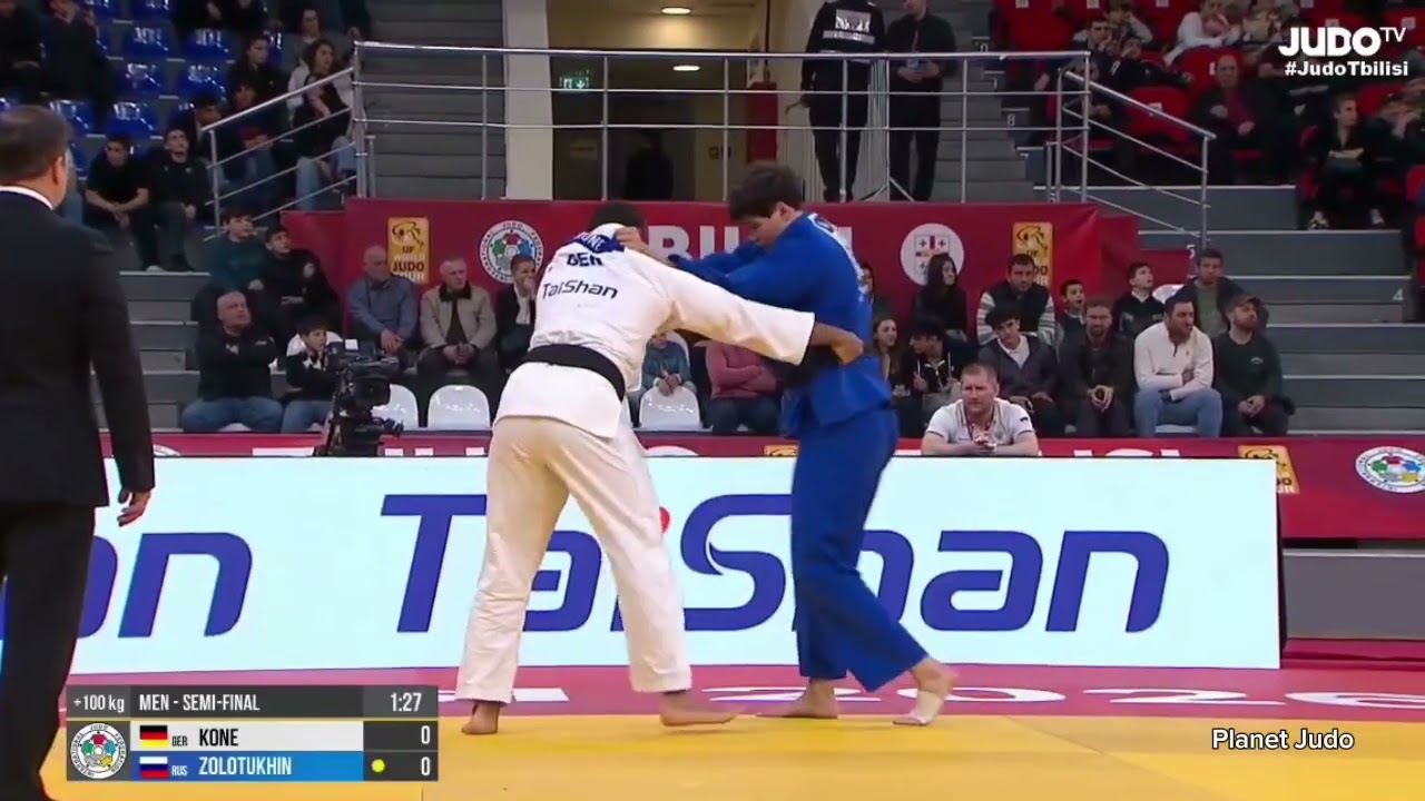 Losseni KONE 🇩🇪 🆚️ Artem ZOLOTUKHIN 🇷🇺 | полуфинал/+100кг | Большой Шлем Тбилиси 2026