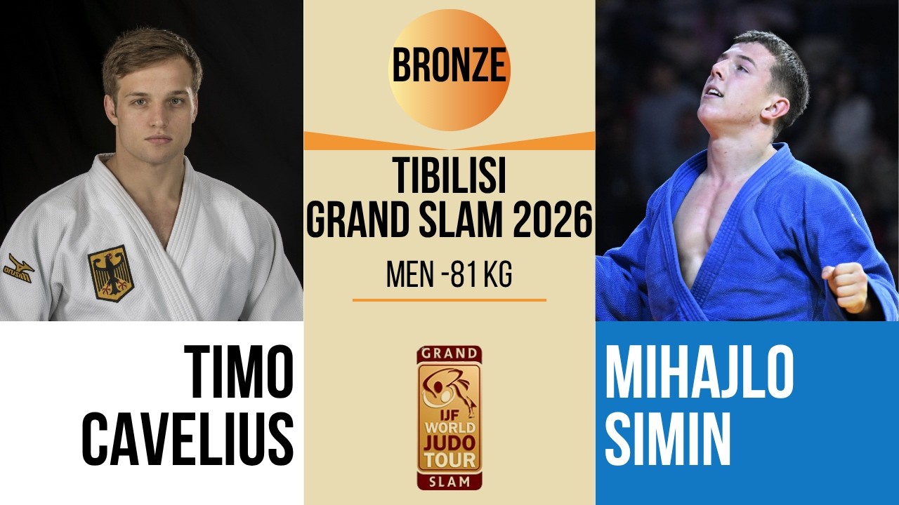 Timo CAVELIUS VS Mihajlo SIMIN | Tbilisi Grand Slam 2026 | BRONZE -81 kg
