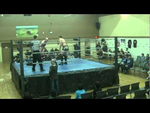Vance Nevada vs Adam Ryder (Vacant ASW Trans-Canada Championship) (part2) - (Big West Wrestling) background