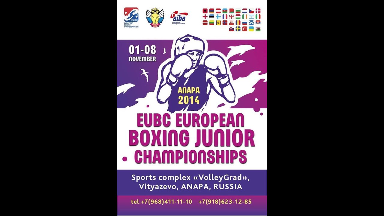 EUBC European Junior Boxing Championships - Anapa 2014 - Day 5 - Evening Session 20 - Ring B
