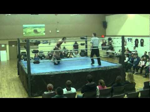Tony Baroni vs Matt XStatic (Big West Wrestling) background