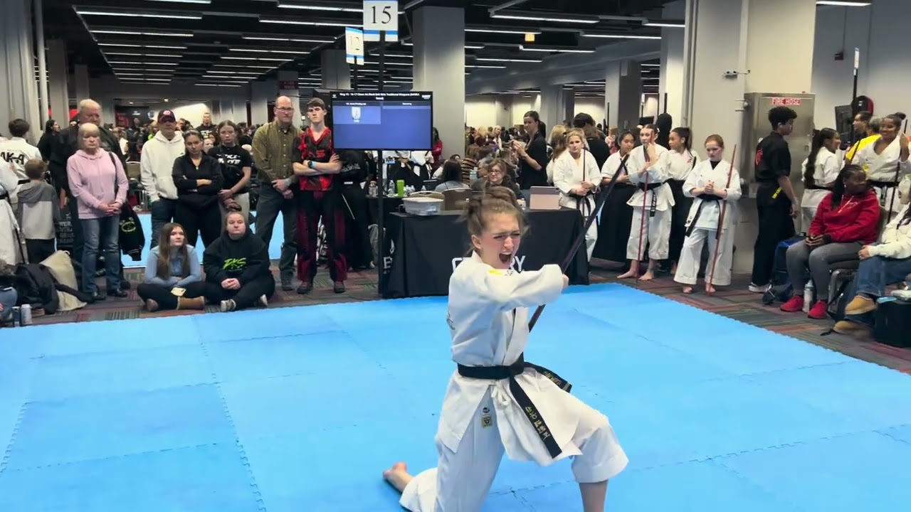 Averi Presley Traditional Weapons - AKA Warrior Cup 2025 background