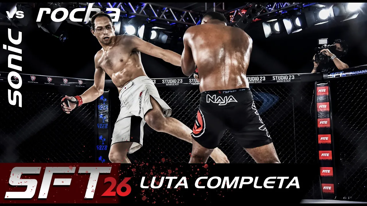 LUTA COMPLETA MMA | SFT 26 | Rafael Sonic vs. Moacir Rocha background