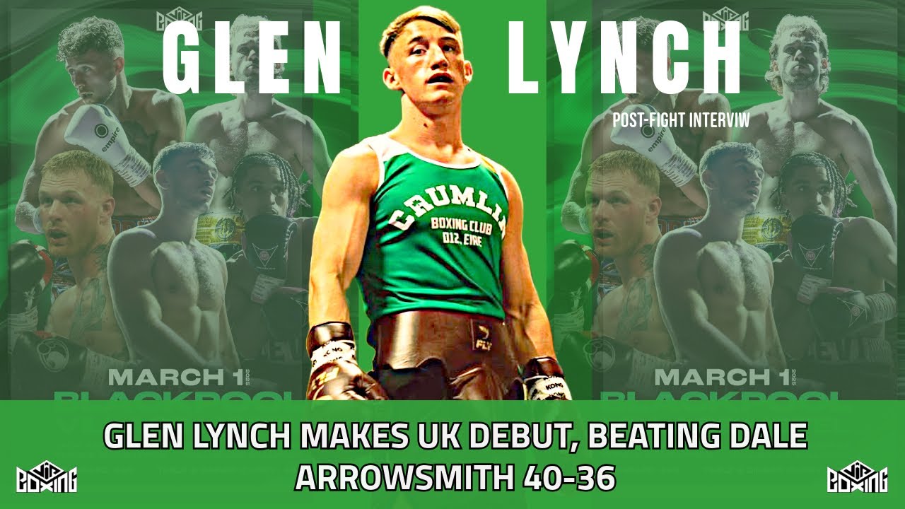 Glen Lynch Makes UK Debut Beating Dale Arrowsmith 40-36 | Interview background
