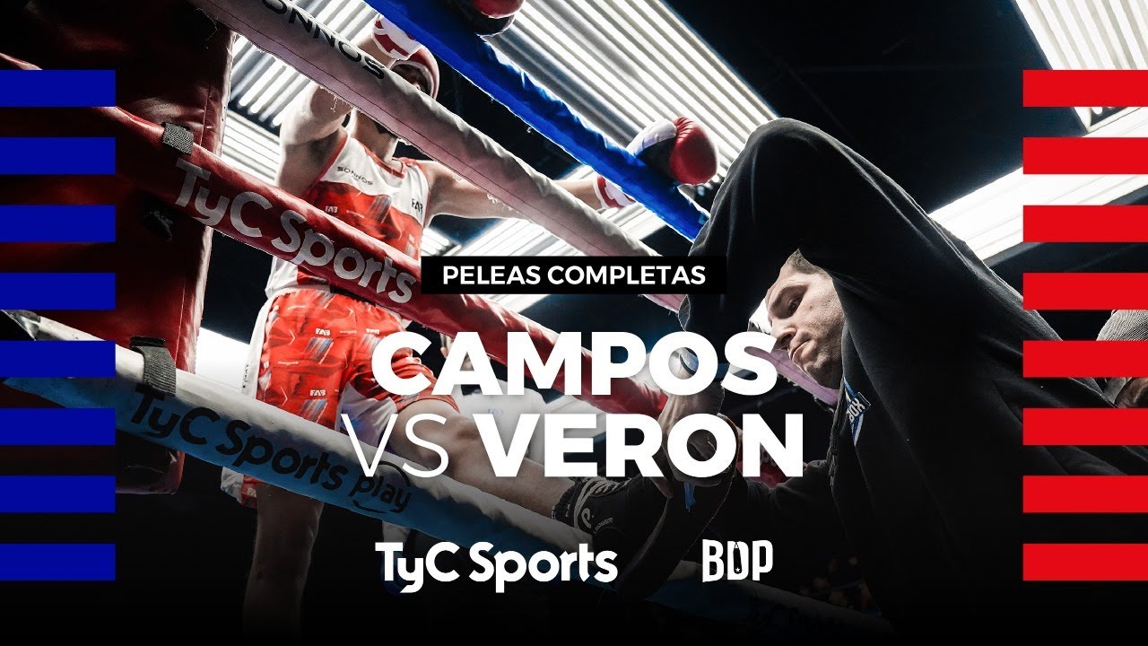 Román Campos vs. Fabricio Verón - Boxeo de Primera Promocional - TyCSports Play