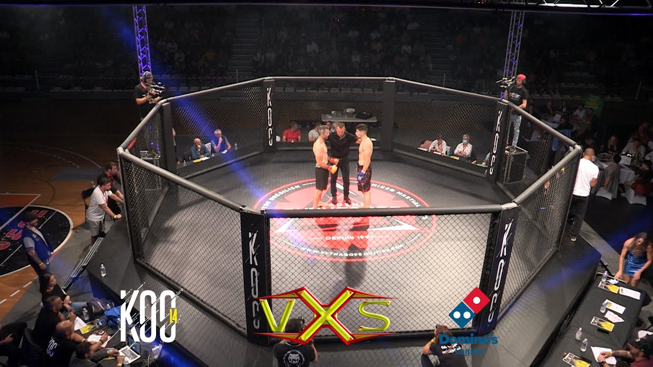 Rakhim DJAMBOURIEV vs Sébastien BARTHES By VXS au KOC 14 backdrop