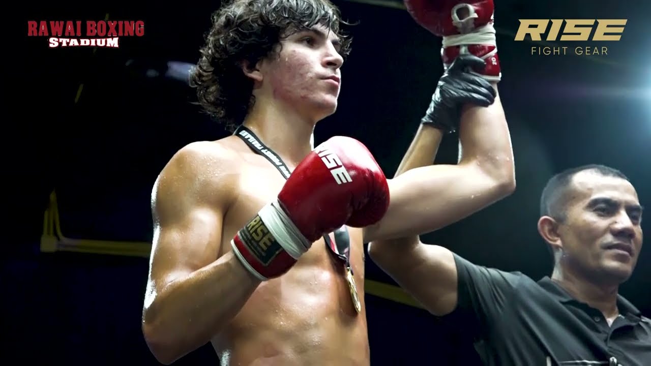 Explosive Muay Thai KO: Russian vs. Brazilian Fighter - Thailand Full Fight! background