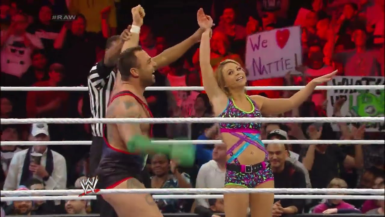 1080pHD WWE RAW 03/03/14 Emma & Santino vs Fandango & Summer Rae