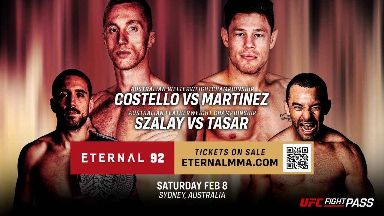 Eternal MMA 92 Main Event Promo: Costello VS Martinez
