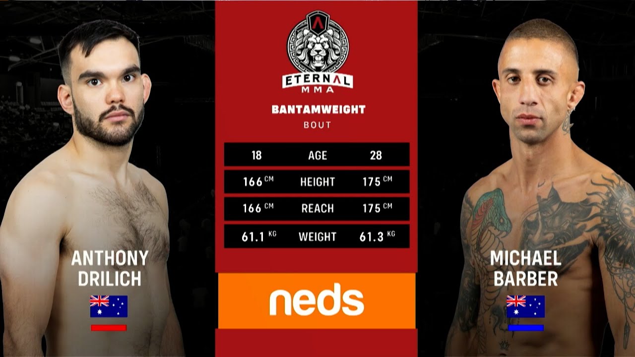 Eternal MMA 68 - Anthony Drilich VS - Michael Barber - MMA Fight Video