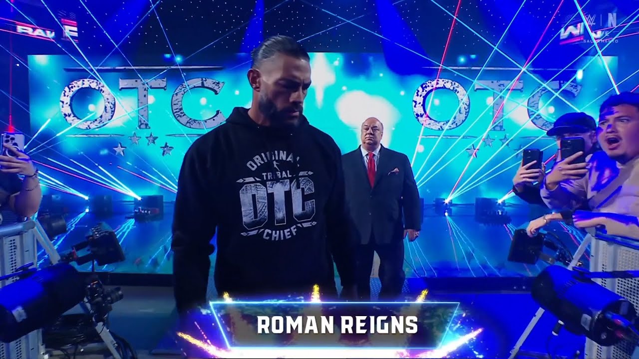 Roman Reigns Entrance: WWE Raw, April 14, 2025