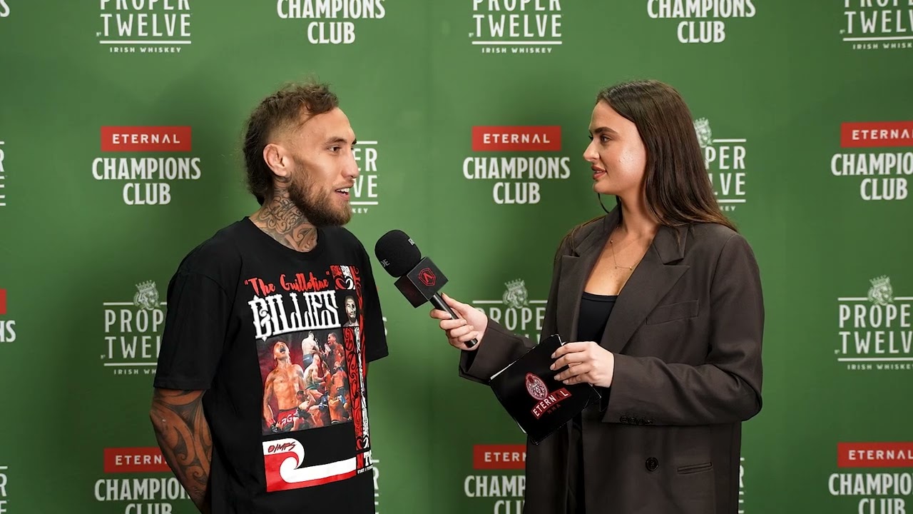 Eternal MMA 87: Lily's Pre Fight Chat With Dimps Gillies. background