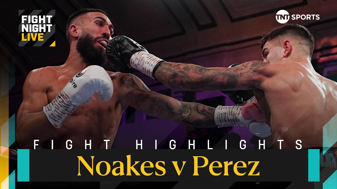 4TH ROUND STOPPAGE ✅ | Sam Noakes v Carlos Perez | Boxing Fight Highlights | #FightNight