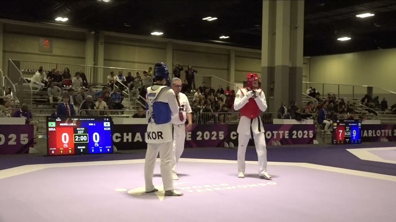 228 Round of 16 M 58kg KOR J KIM BRA P MELO PGM