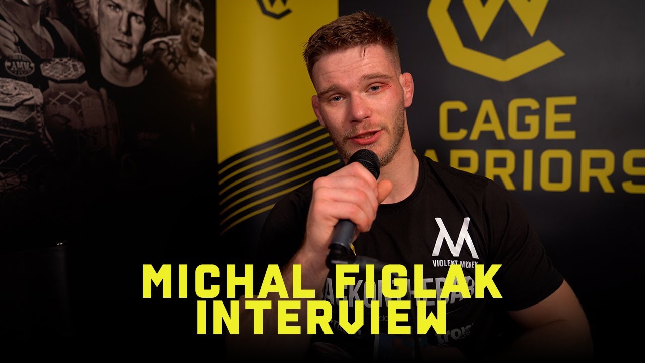 Michal Figlak: CW 141 post-fight interview background