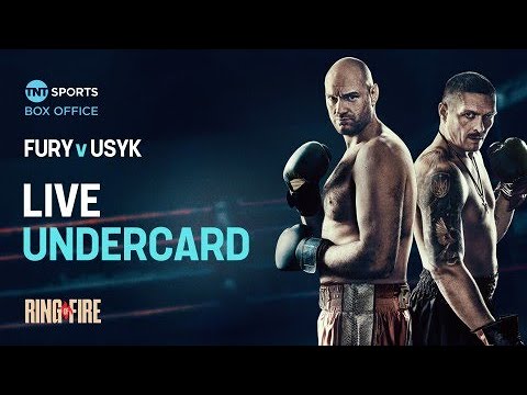 LIVE 🥊 Tyson Fury v Oleksandr Usyk | Undercard 🏆 🇸🇦 background