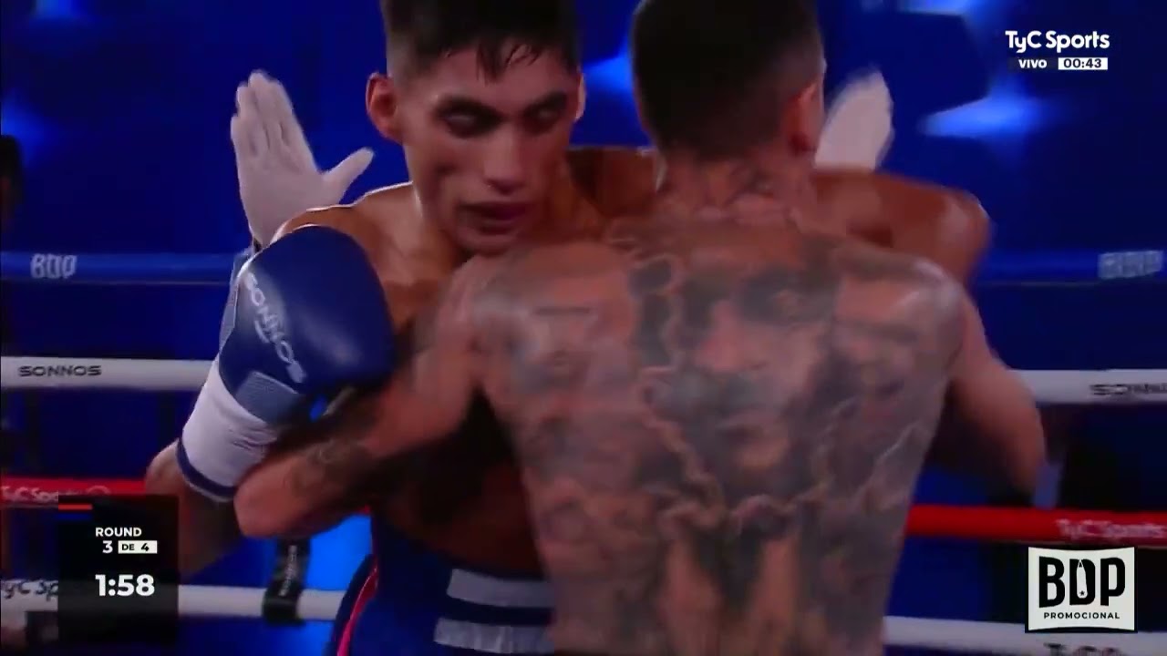 Giuliano Canónigo vs. Jorge Lucero - Boxeo de Primera Promocional - TyCSports Play background