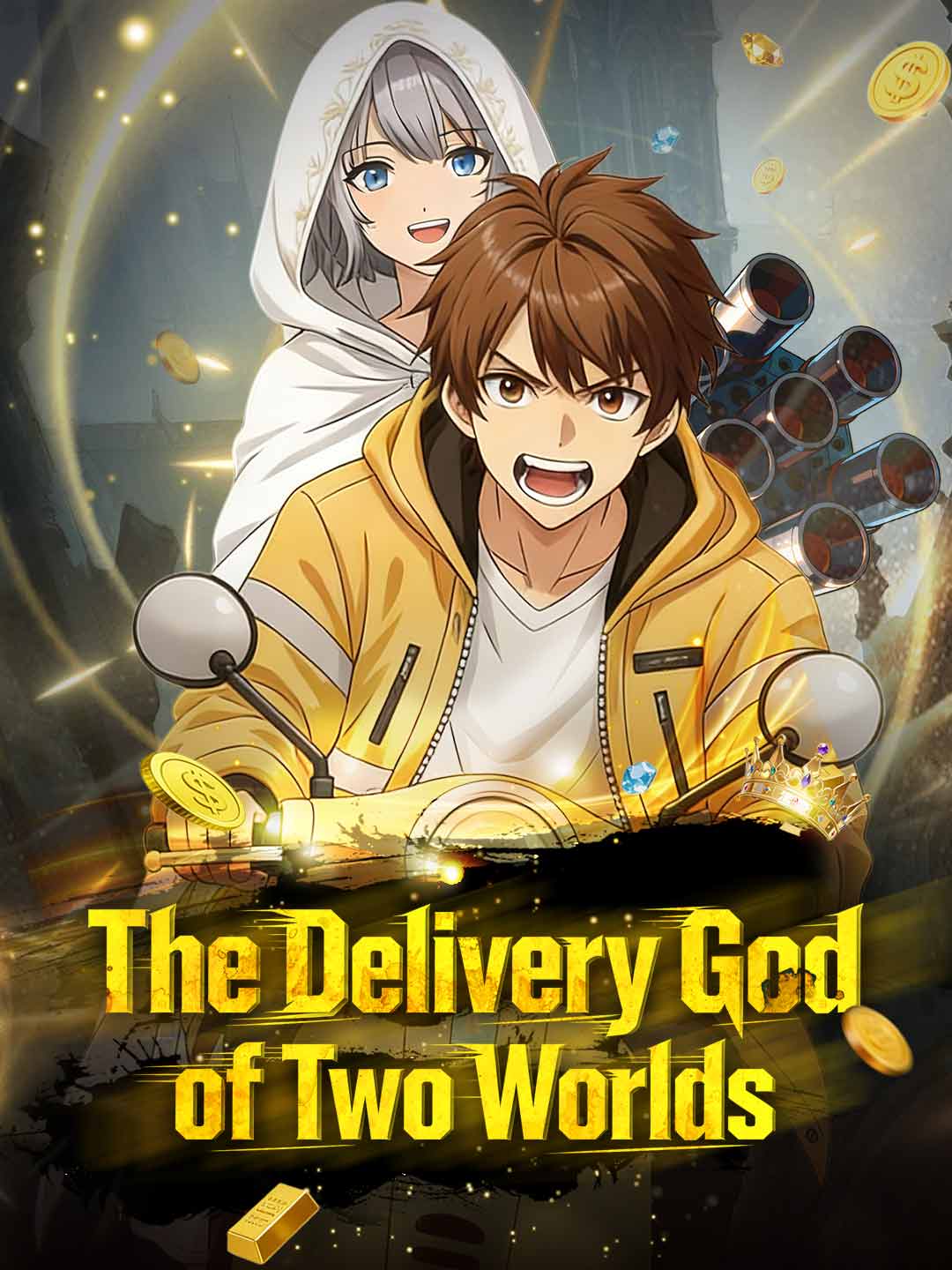 The Delivery God of Two Worlds poster - similar to No One Messes with Mom
