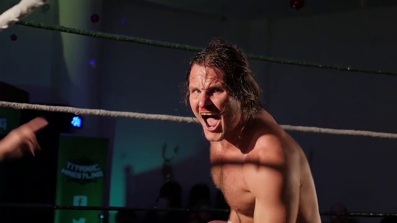 Jody Fleisch vs Joseph Conners - Titanic Wrestling background