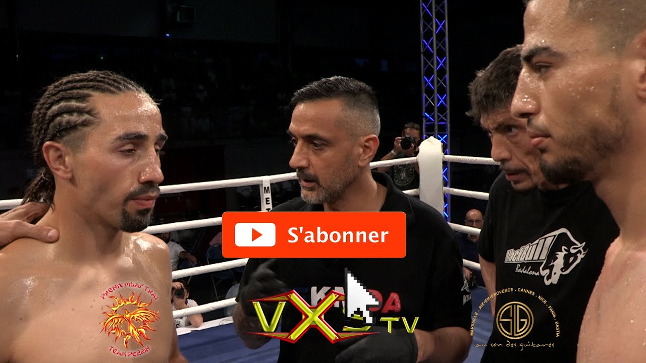 Mathieu CODRON vs Ayoube BOUKILI MANSOURI By #VXS #Phénix_Muay_Thai #Trets background