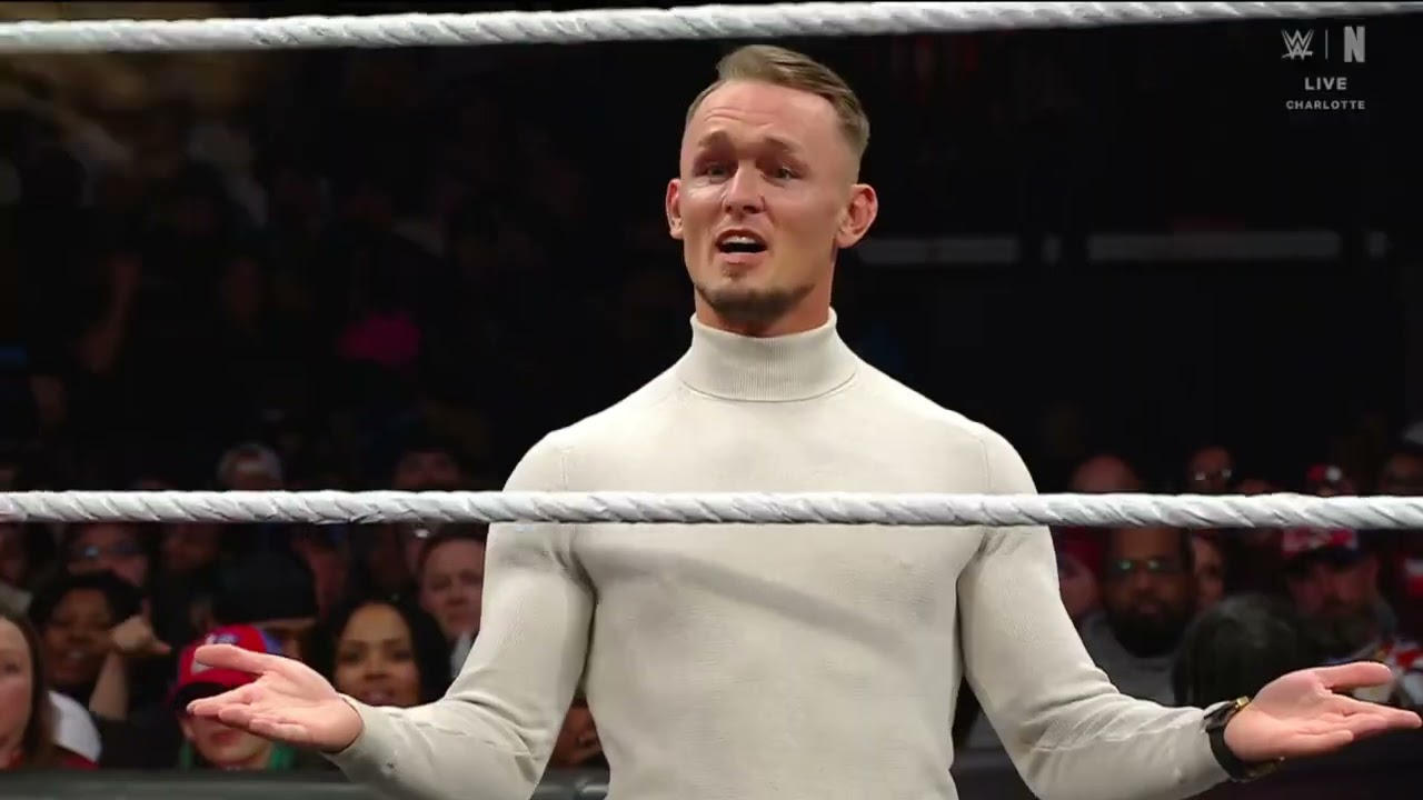 Penta vs. Pete Dunne - WWE RAW 2/17/2025 background