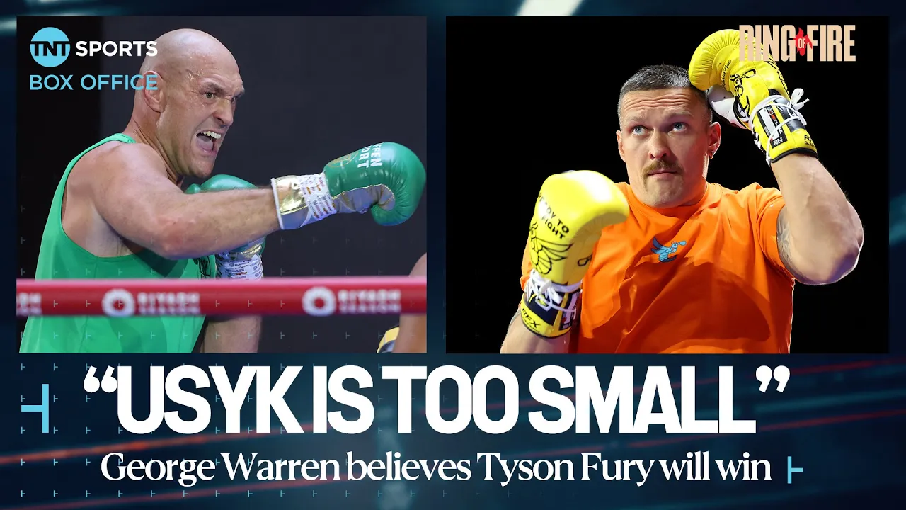 George Warren backs Tyson Fury to become Undisputed Heavyweight Champion 🏆 | #RingOfFire 🇸🇦 background