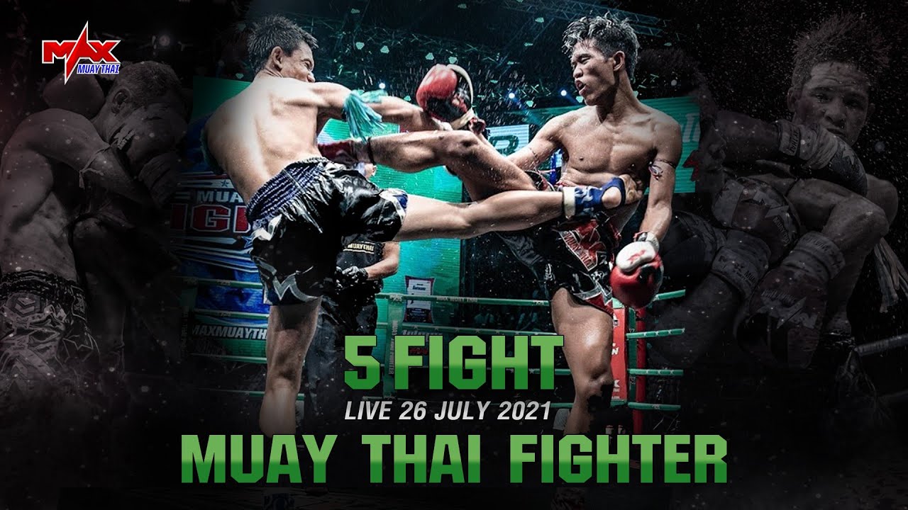 รวมไฮไลท์ คู่มวยสุดมันส์ ในรายการ Muay Thai Fighter #Max Muay Thai ประจำวันที 26 กรกฎาคม 2564 background