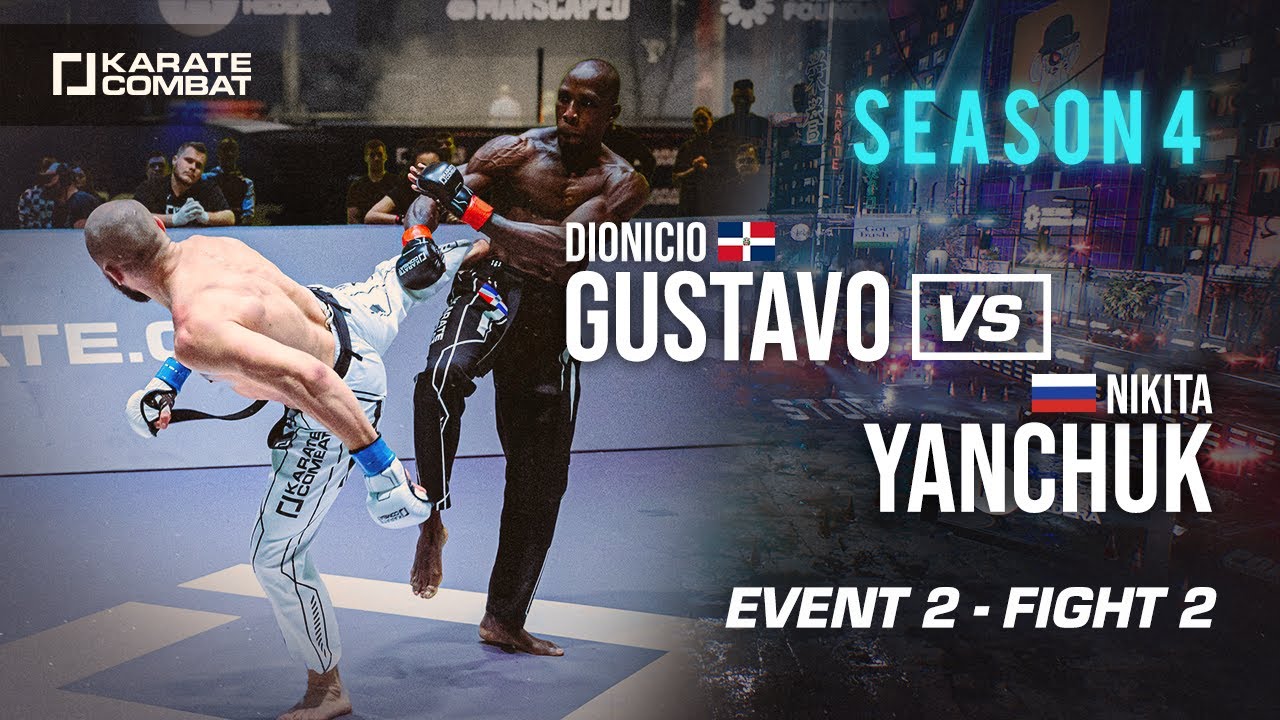 Karate Combat Season 4 - Event 2: Dionicio Gustavo vs Nikita Yanchuk background