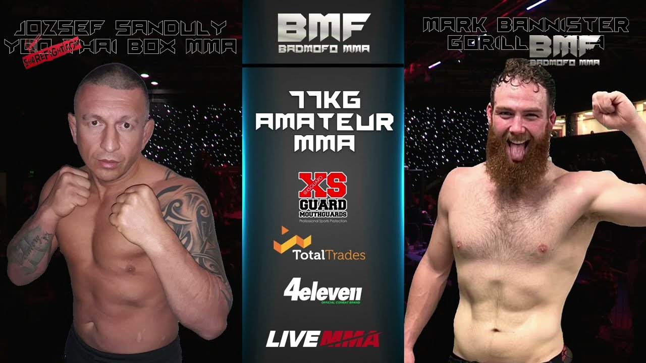 BMF 5 | Mark Bannister vs Jozsef Sanduly | Amateur MMA