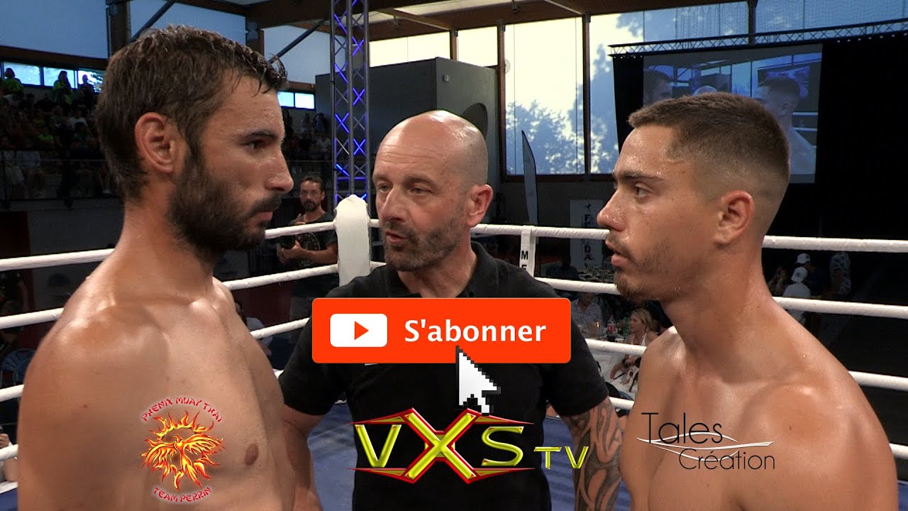 Anthony BONNOME vs Dorian FABRE By #VXS #Phénix_muay_Thai #Trets background