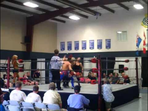 Scotty Mac & Gia Romero vs "Ravenous" Randy Myers & Bambi Hall - ECCW/ICW