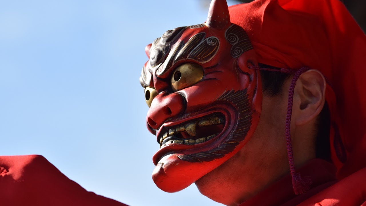 Bean-throwing feature 2: Taishakuten Temple (2020年 帝釈天の豆まき)
