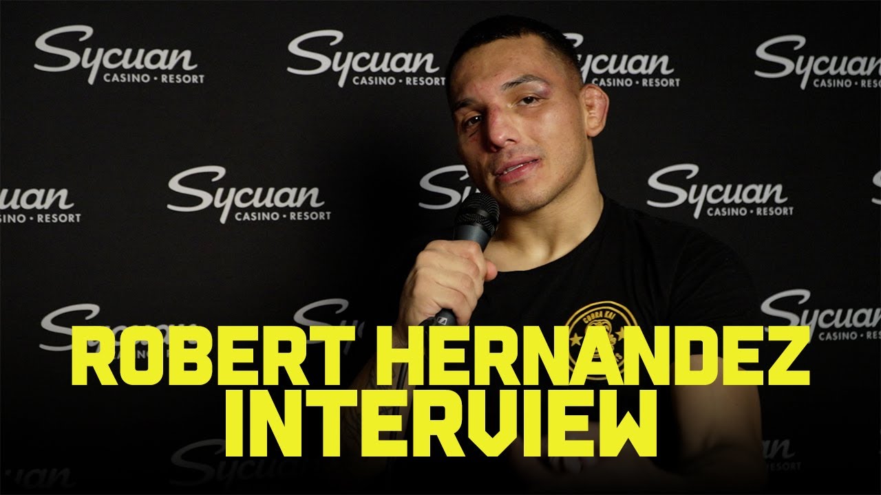 Robert Hernandez: CW 155 post-fight interview