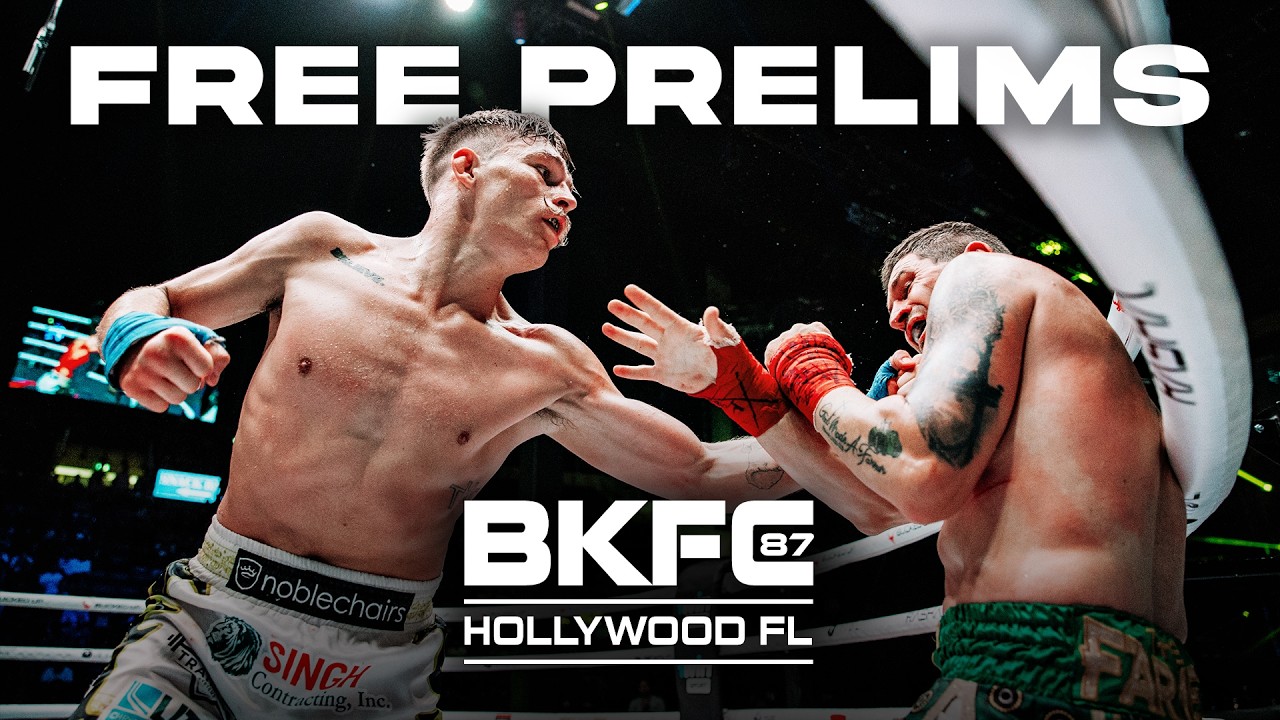 COUNTDOWN TO: BKFC 87 HOLLYWOOD STEWART vs GAFFIE and FREE LIVE FIGHTS!